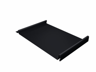 Кликфальц Pro 0,5 Grand Line Rooftop Matte с пленкой на замках RAL 9005 черный
