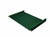 Кликфальц Pro Line 0,5 Quarzit с пленкой на замках RAL 6005 зеленый мох